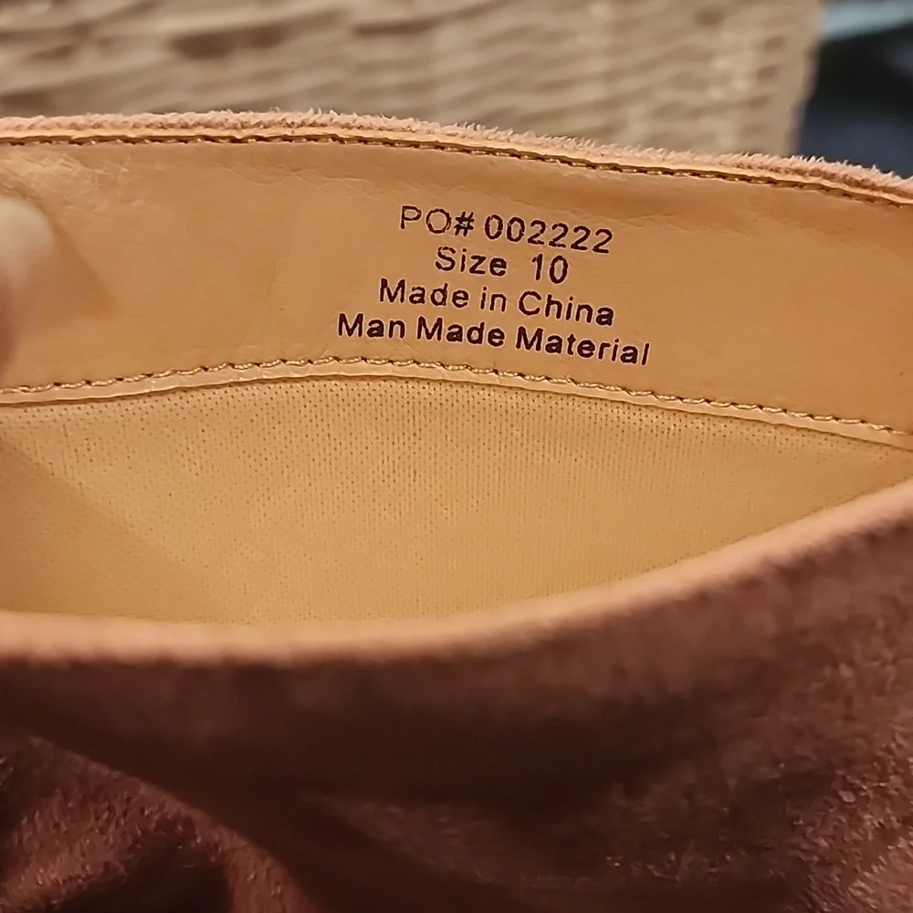 Chic Suede Slouch Boots in Pink - Picture 7 of 7